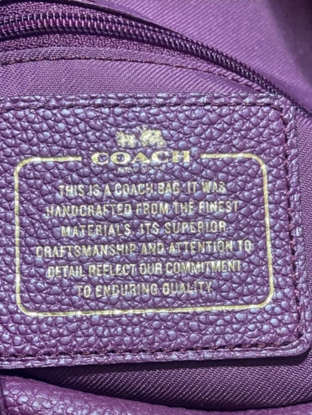 Coach Edie Shoulder Bag Floral Pebbled Leather Purple Multi
